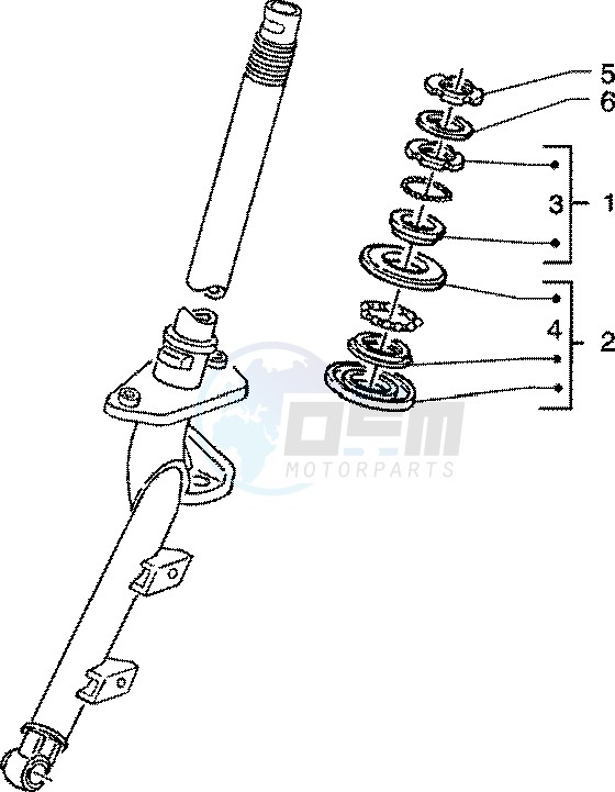 Teering bearing ball tracks image