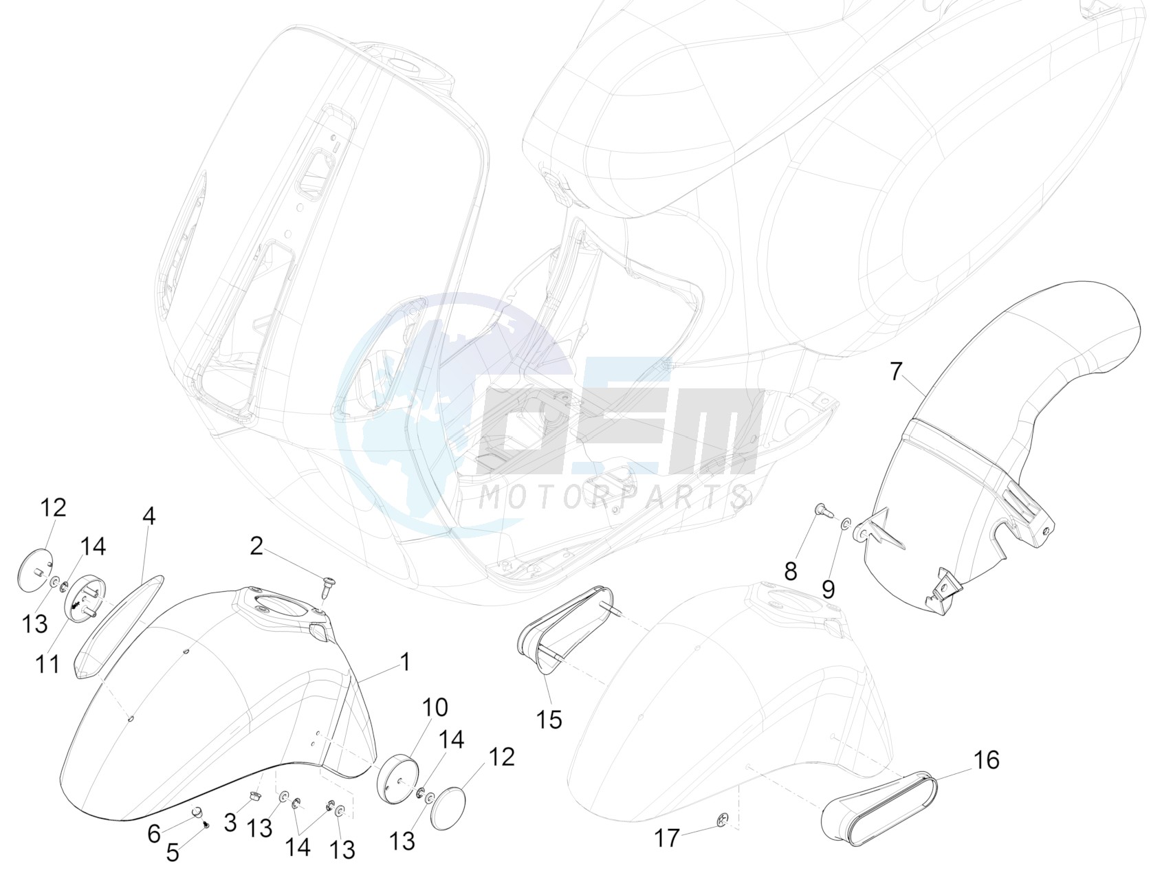 Wheel huosing - Mudguard image