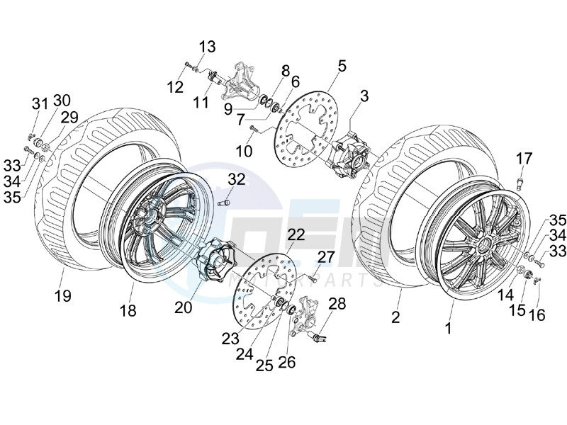 Front wheel image