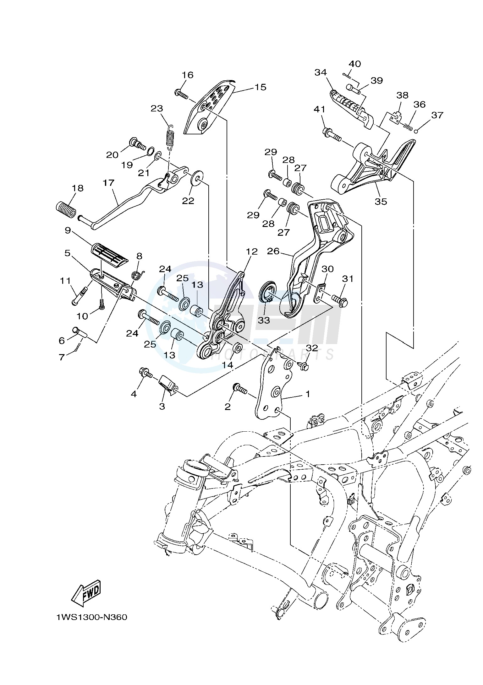 STAND & FOOTREST 2 image