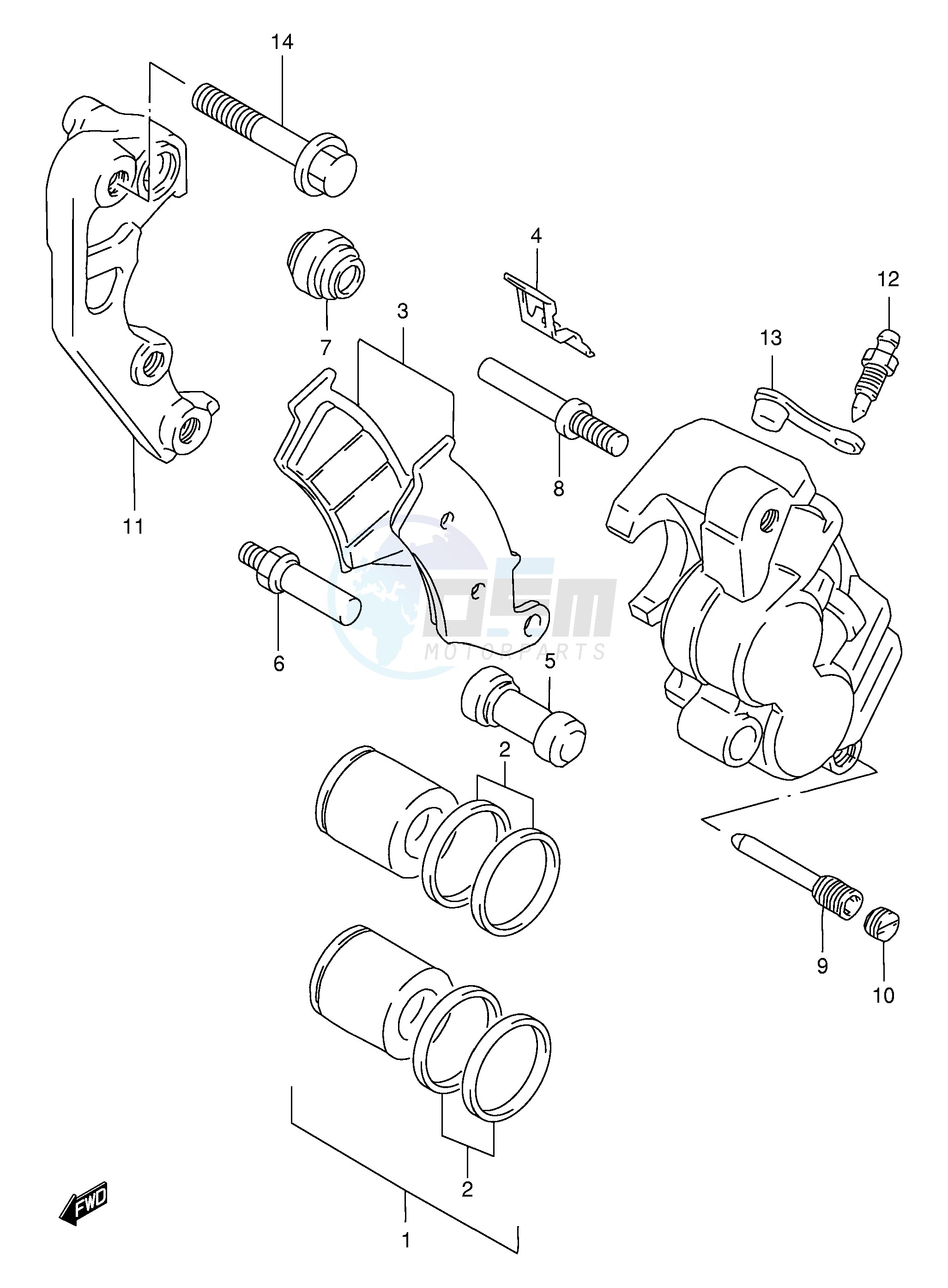 FRONT CALIPER image