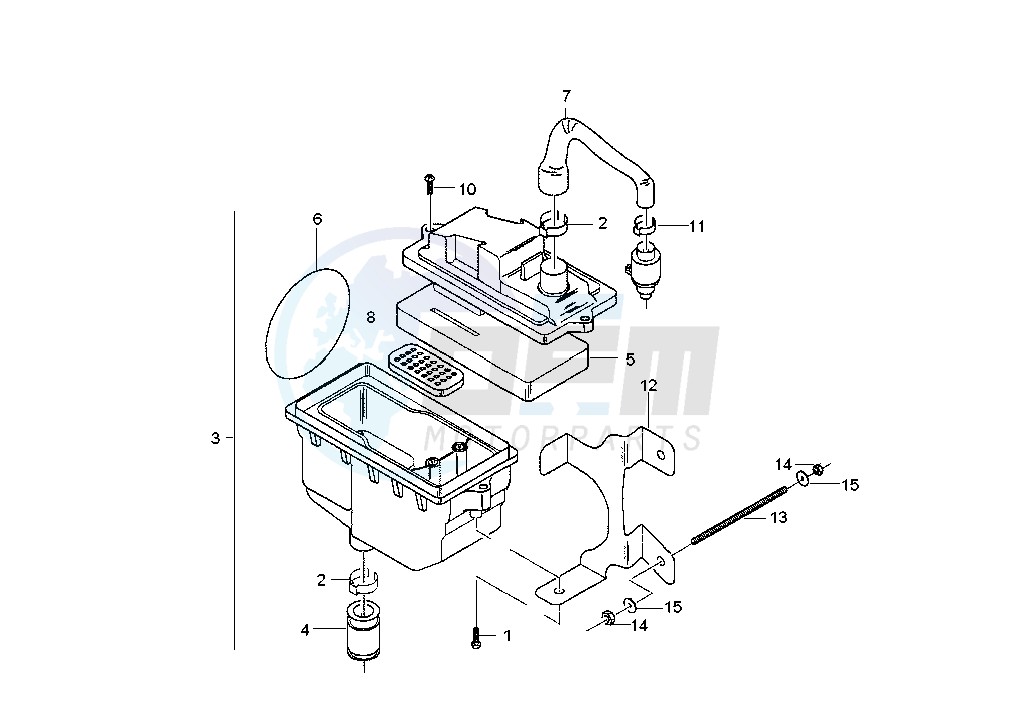 Secondary air cleaner blueprint