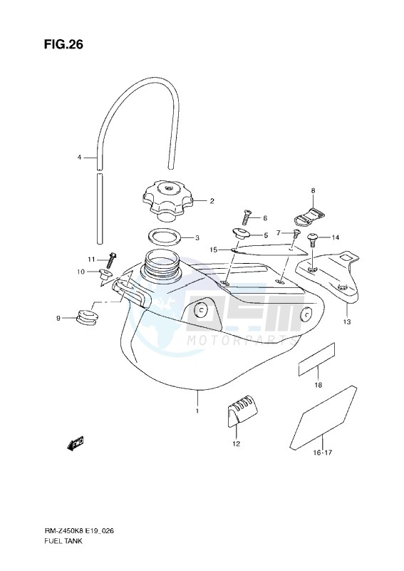 FUEL TANK (K8-L0) image