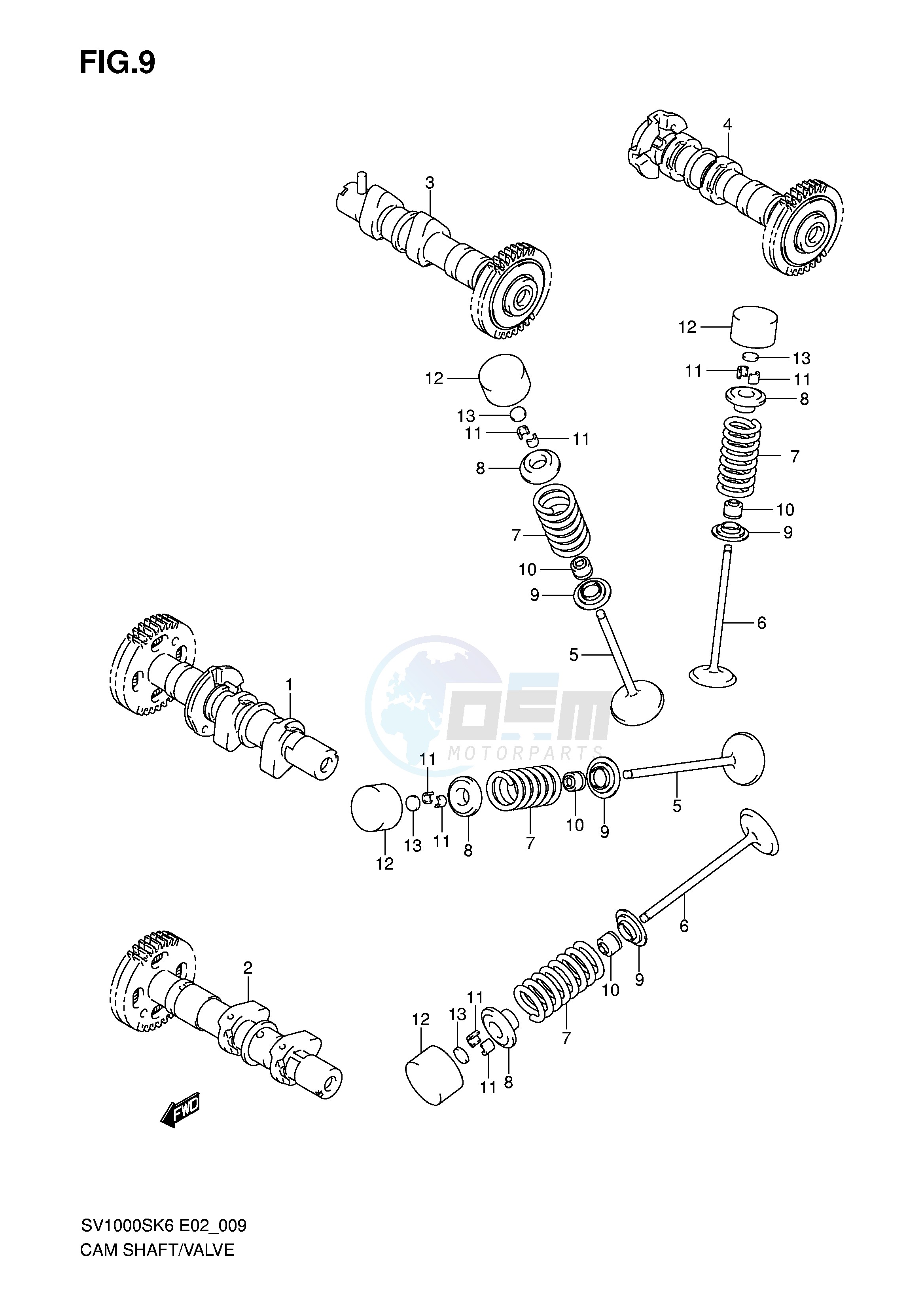 CAMSHAFT VALVE image