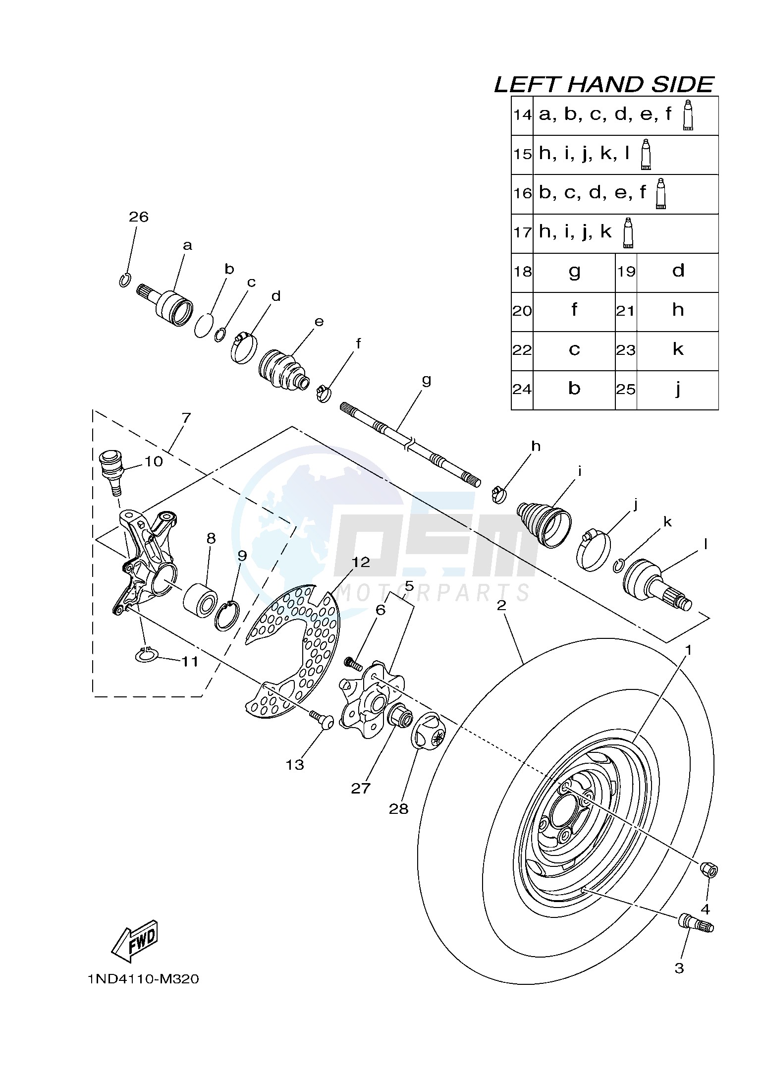 FRONT WHEEL image