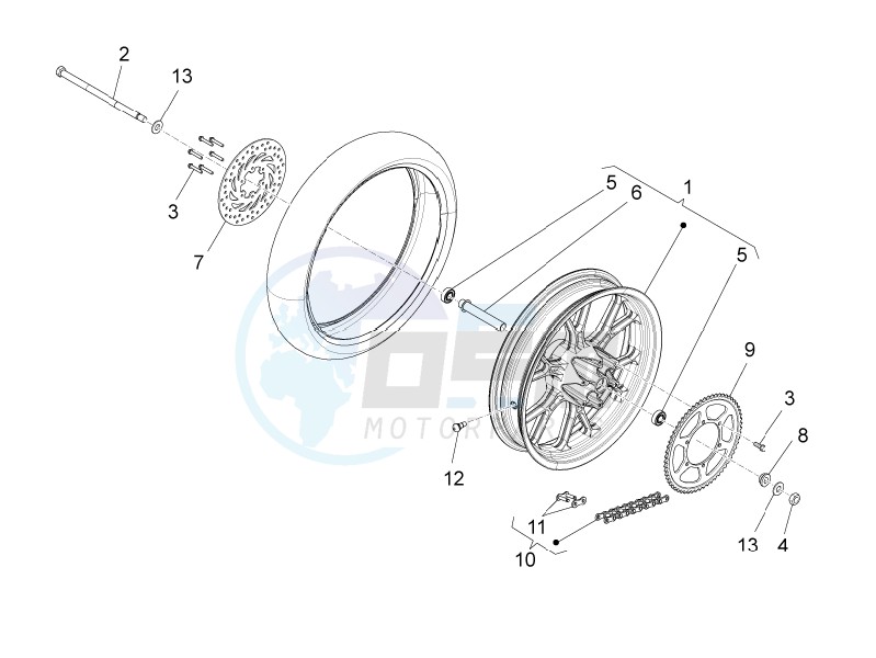 Rear wheel II image