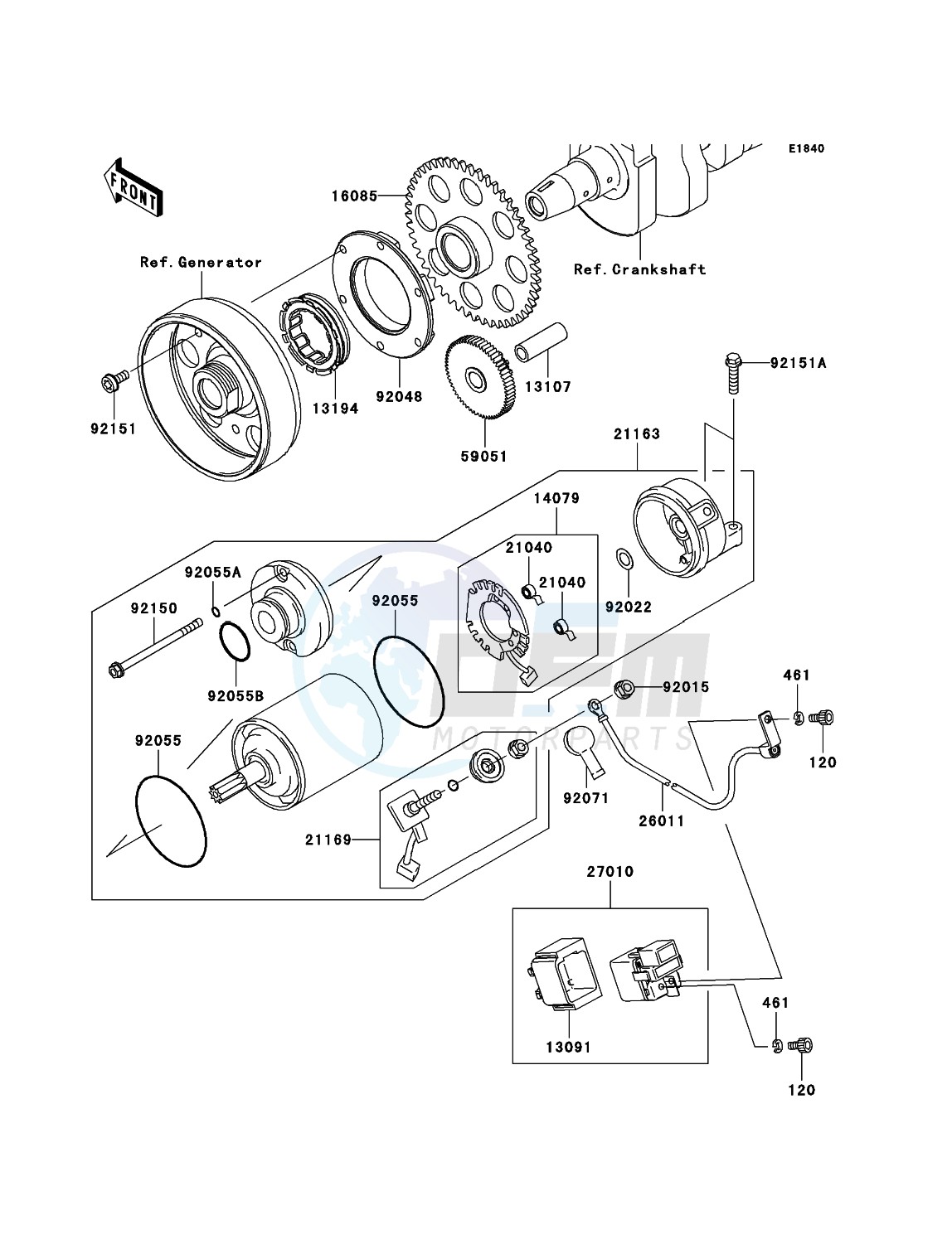 Starter Motor blueprint