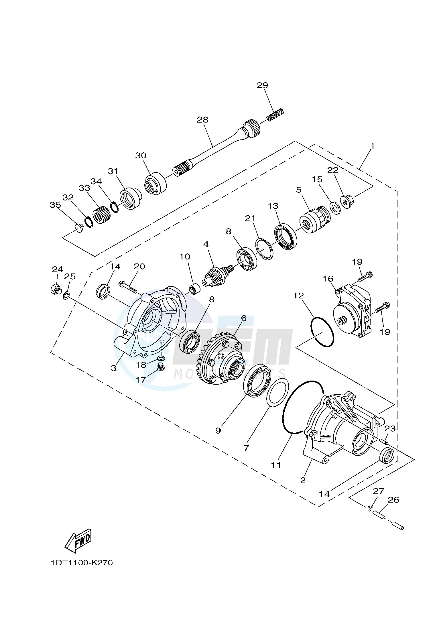 FRONT DIFFERENTIAL image