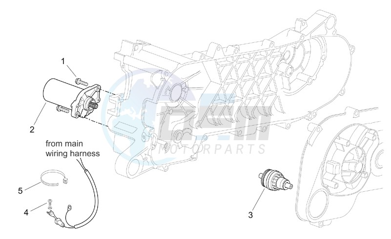 Starter motor image