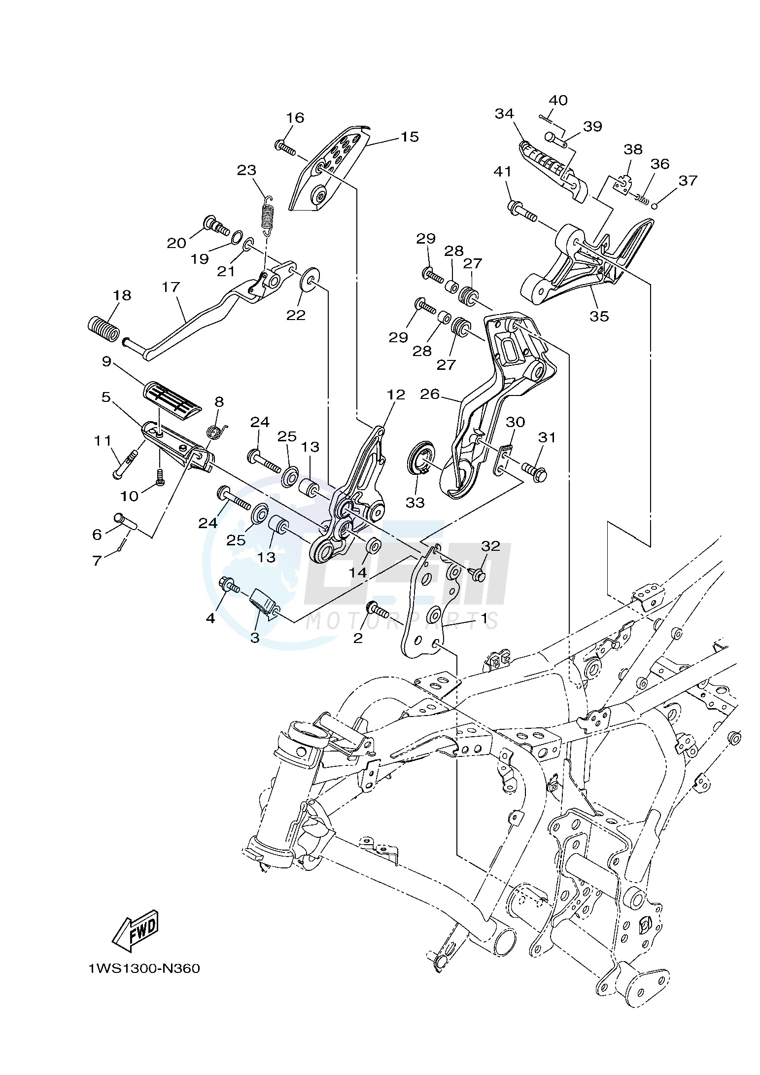 STAND & FOOTREST 2 image