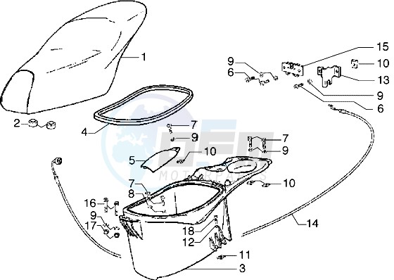 Saddle - Case helmet blueprint