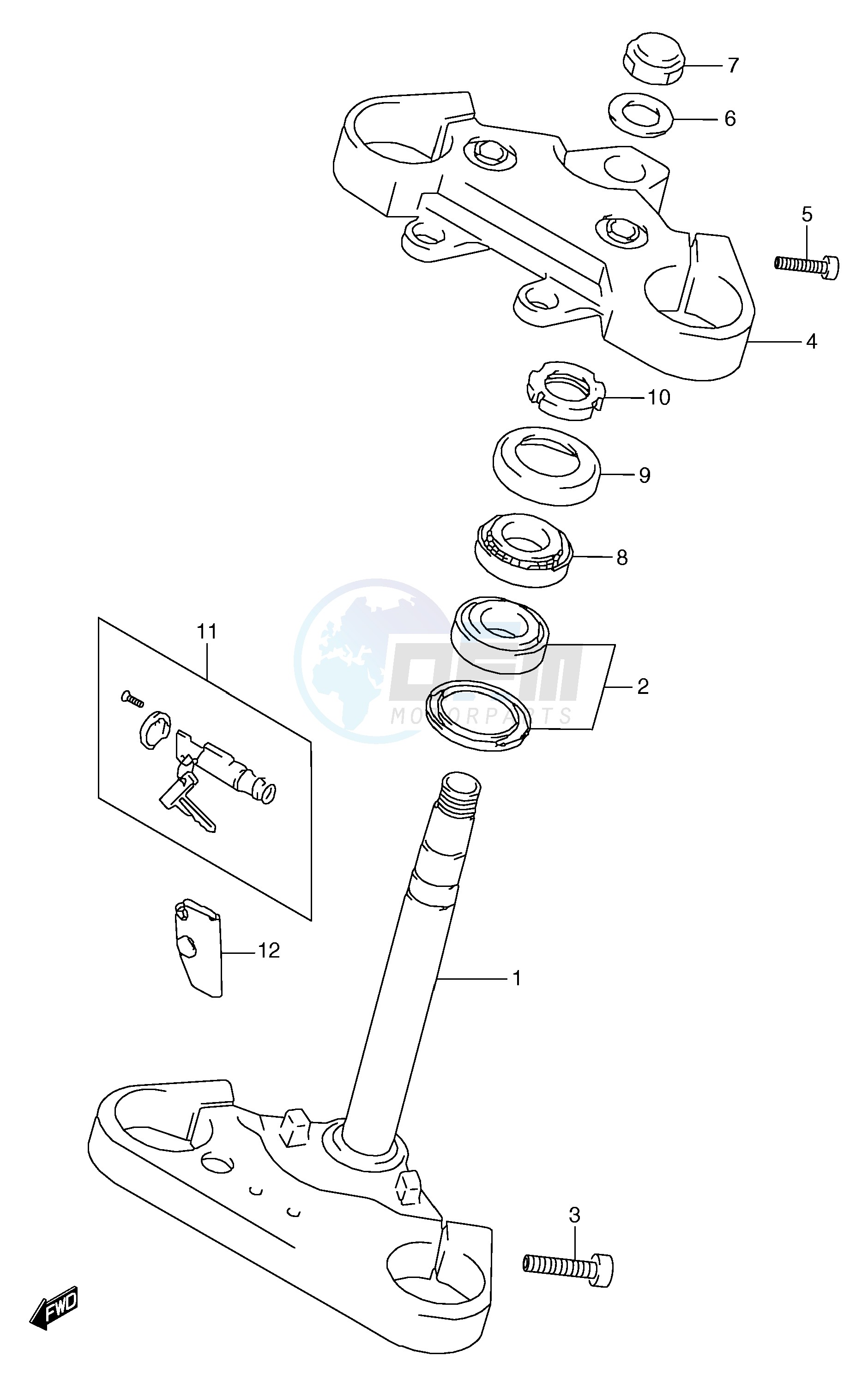 STEERING STEM image