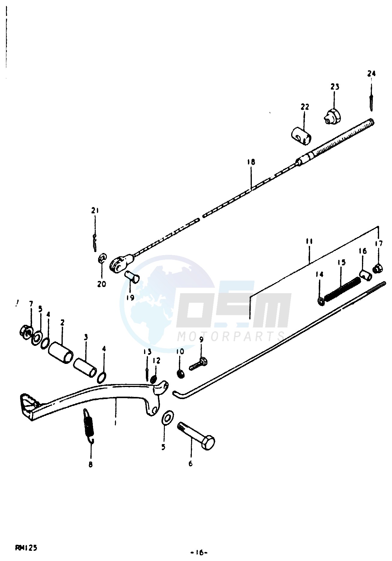 REAR BRAKE blueprint