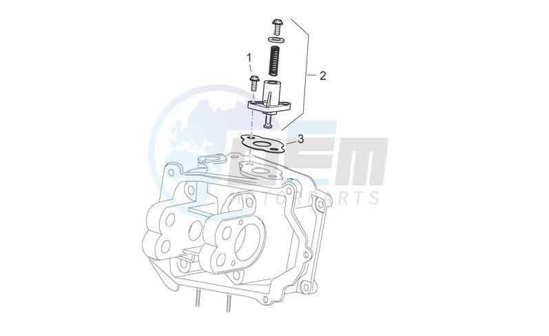 Chain tensioner blueprint