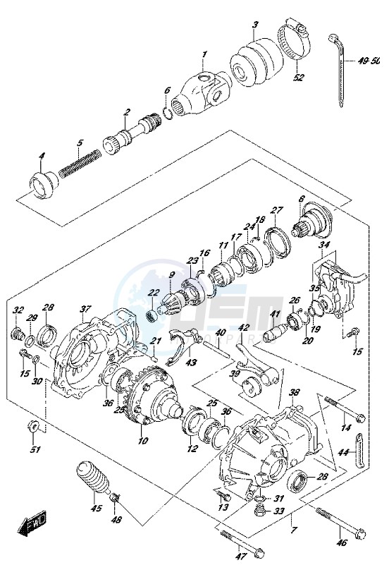 FINAL BEVEL GEAR (FRONT) image