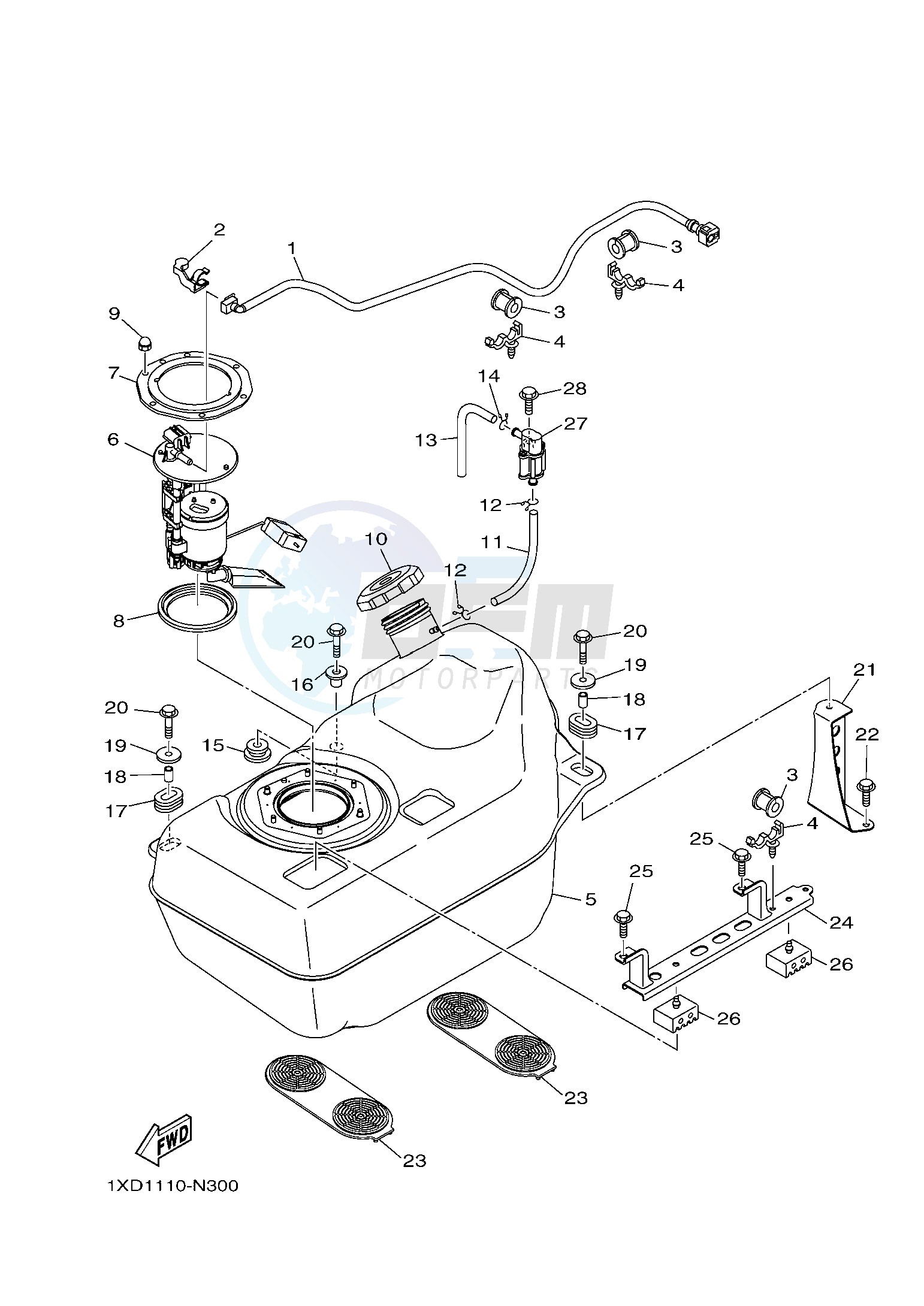 FUEL TANK blueprint