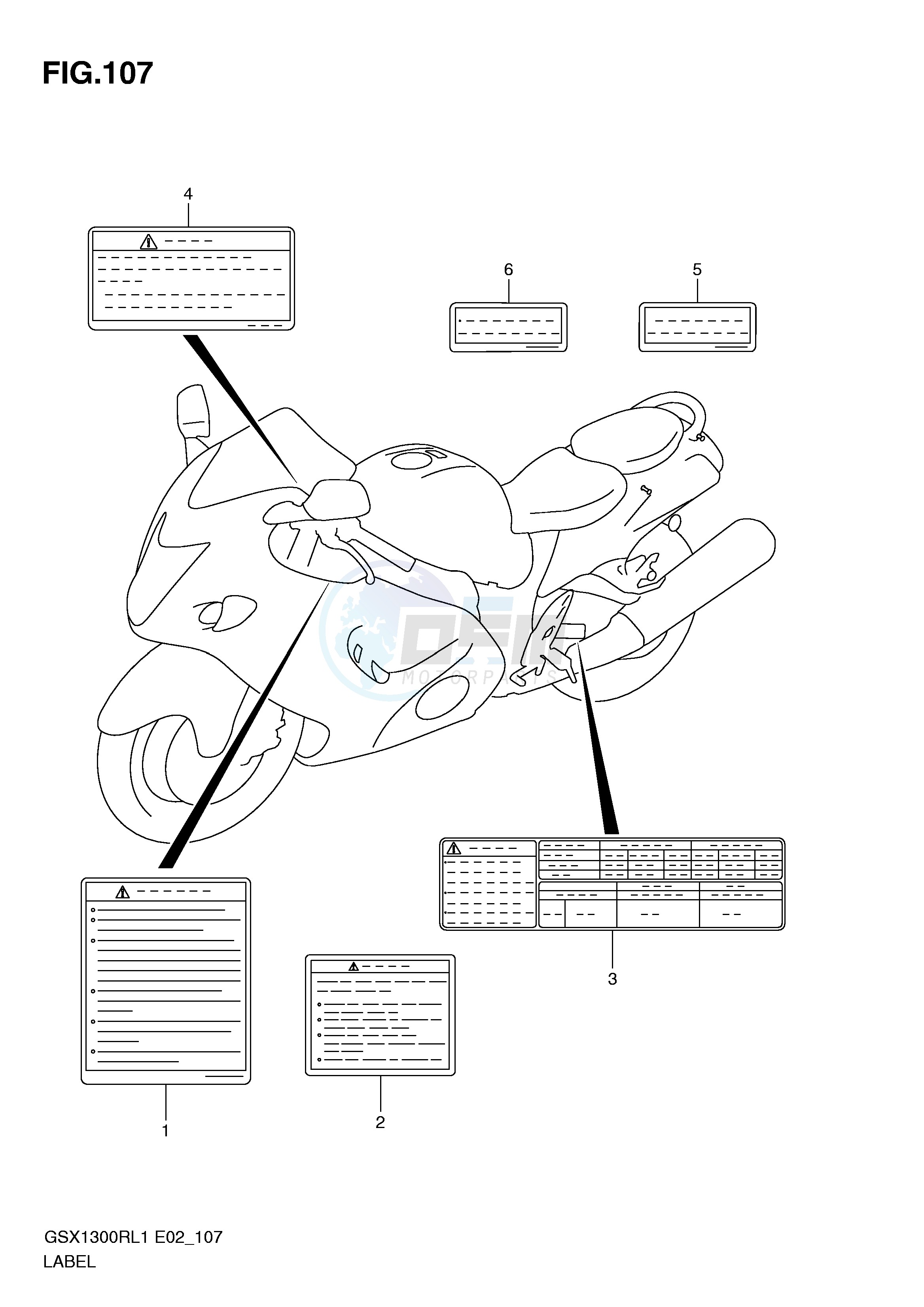 LABEL (GSX1300RL1 E19) blueprint