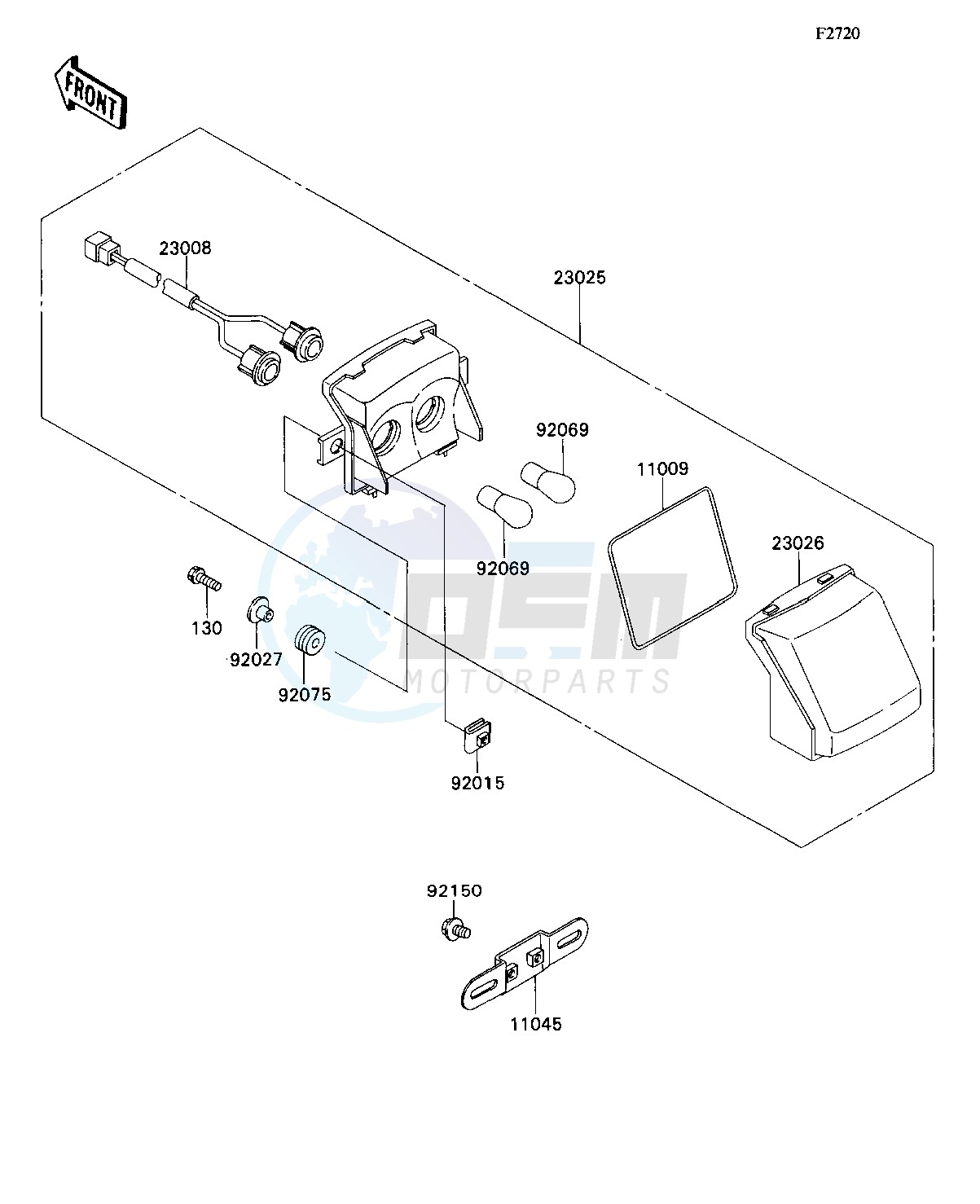 TAIL LAMP blueprint