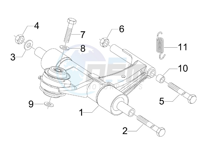 Swinging arm image