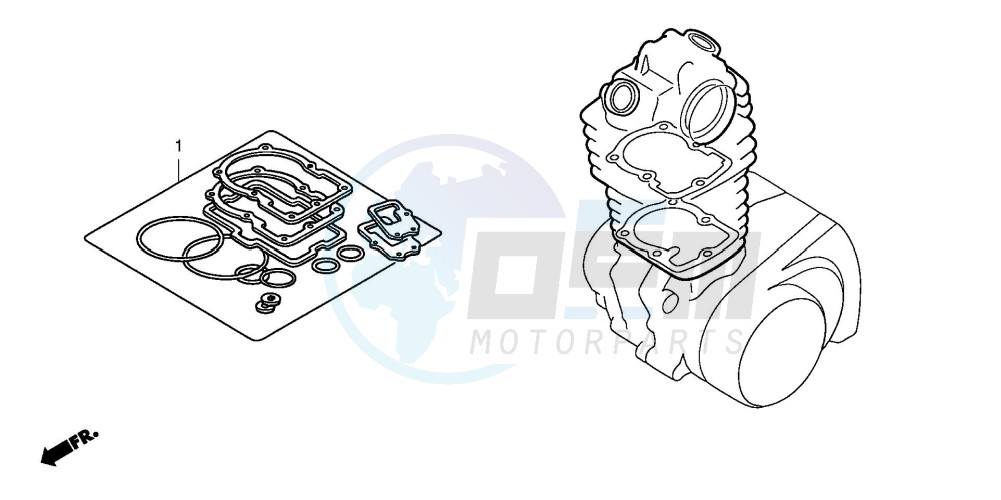 GASKET KIT A blueprint