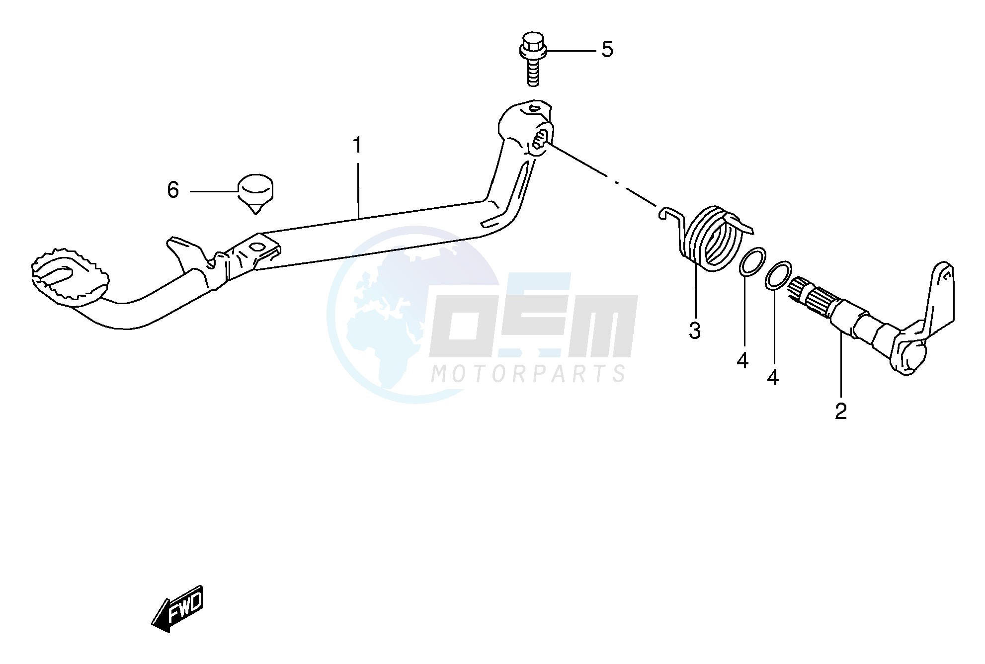 REAR BRAKE image