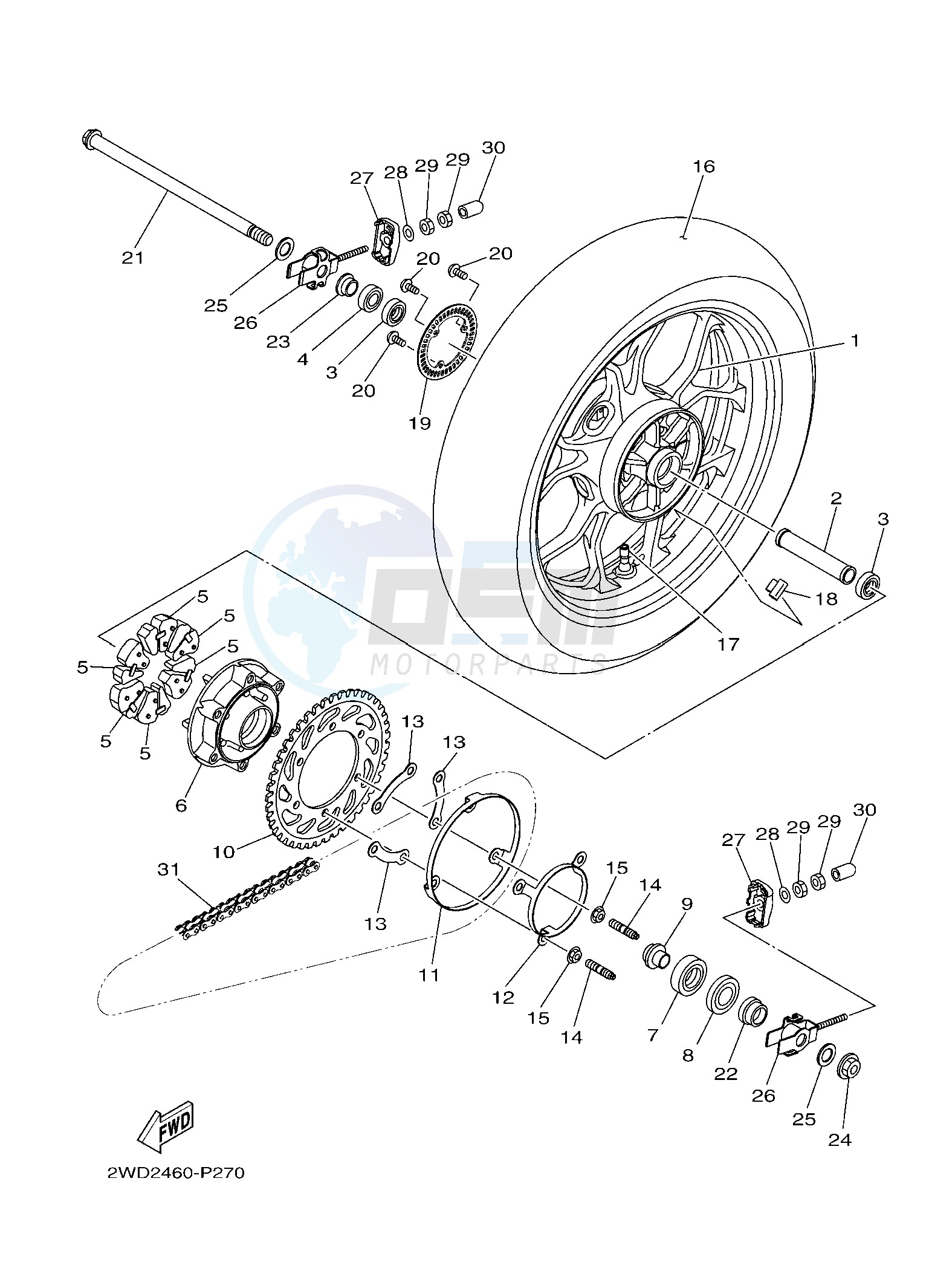 REAR WHEEL image