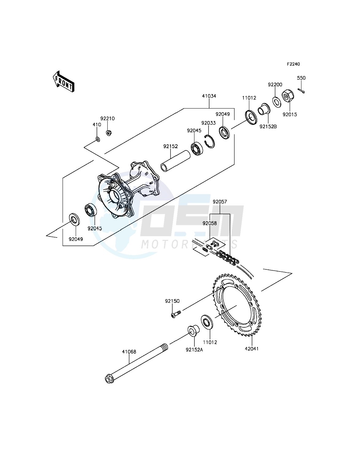 Rear Hub image