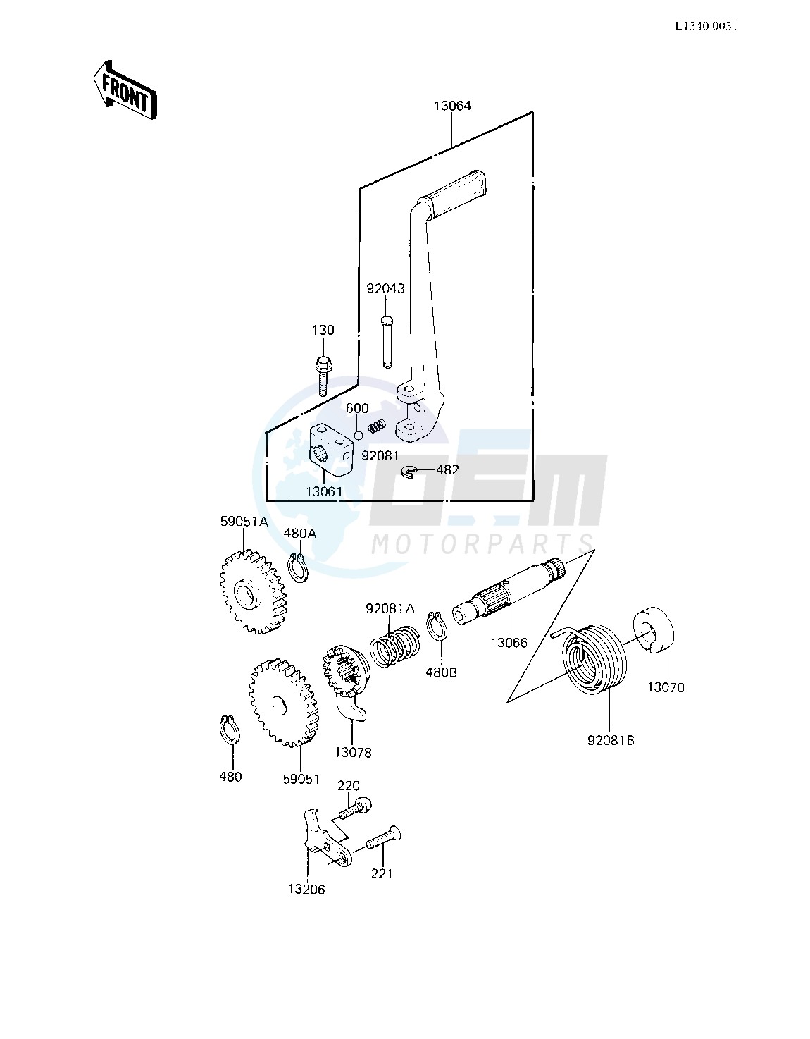 KICKSTARTER MECHANISM image