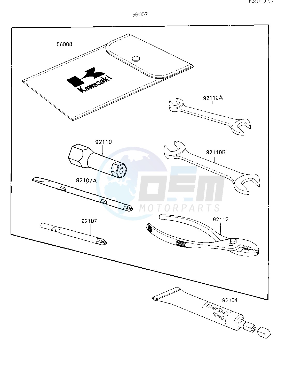 OWNER TOOLS -- 84 A1- - image