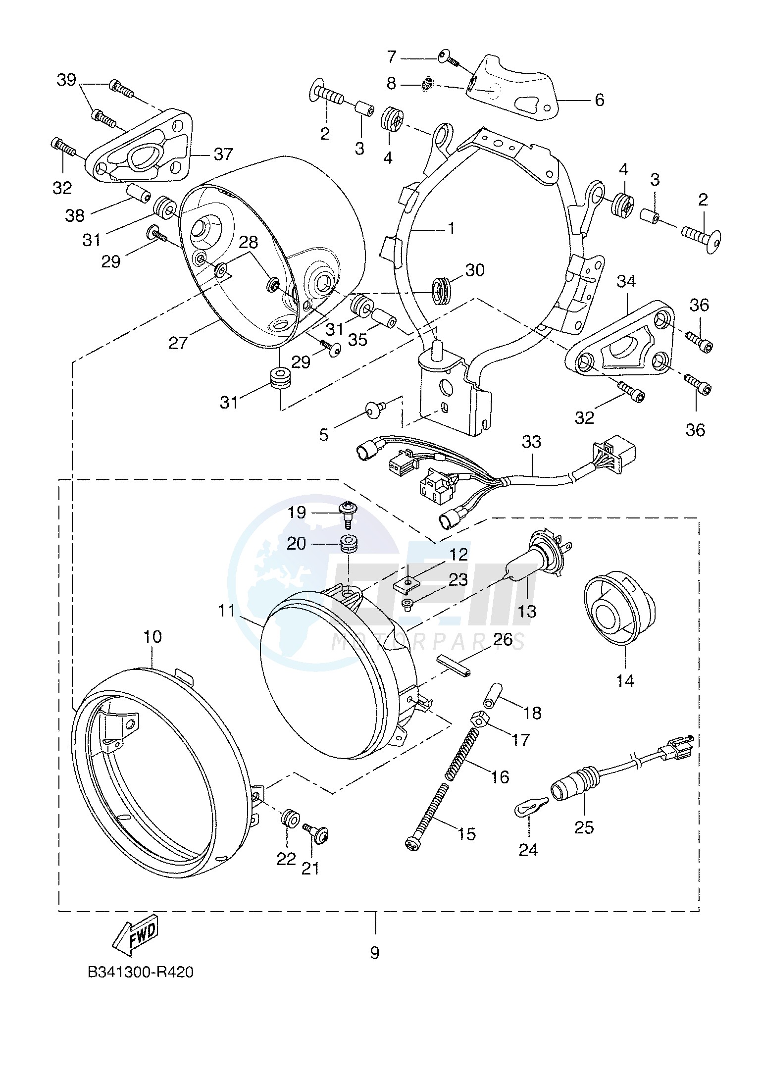 HEADLIGHT blueprint