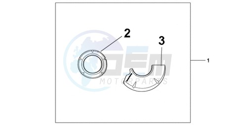 CARBON CRANKCASE COVER SET image