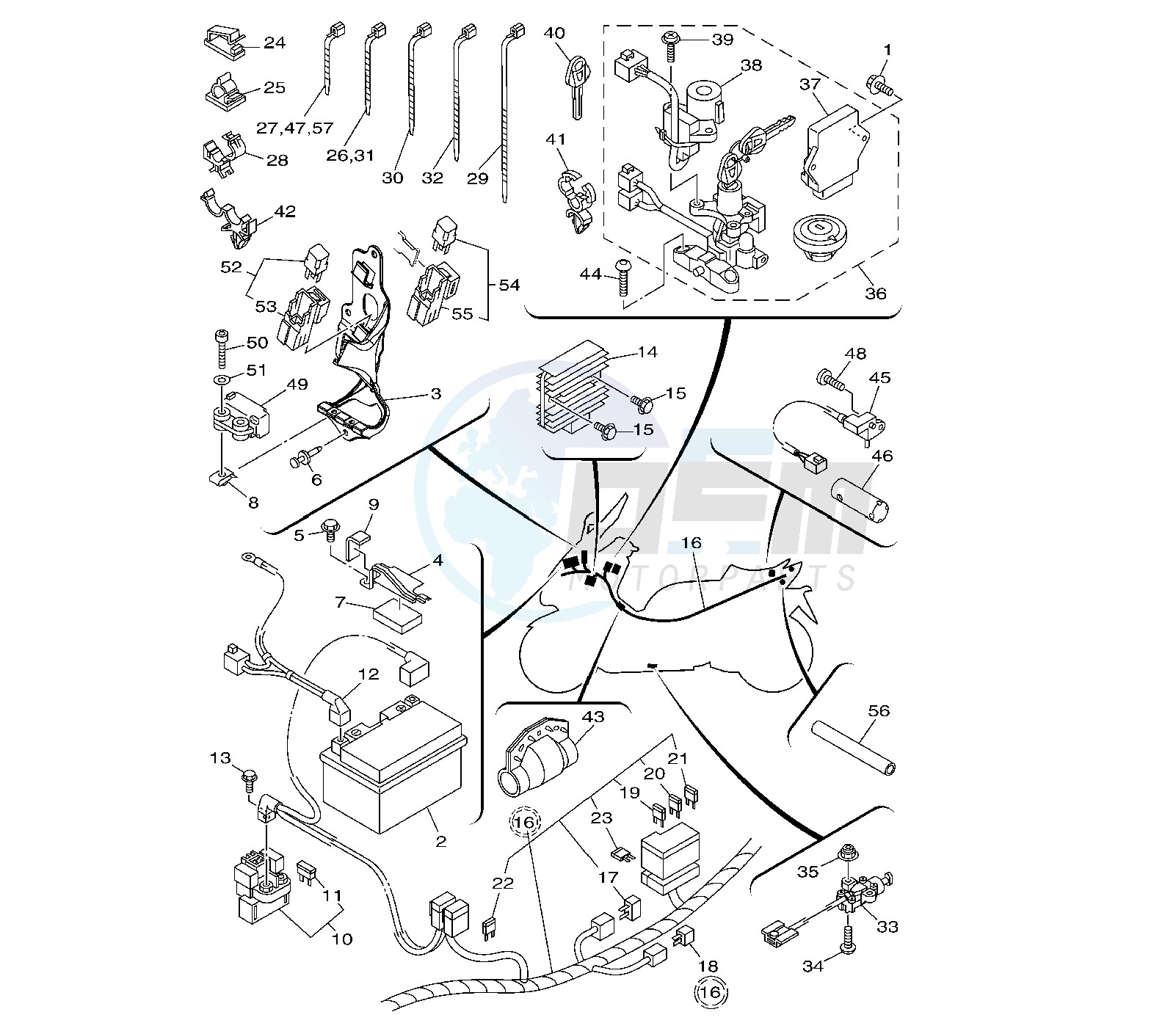 ELECTRICAL 1 4B56-59 image