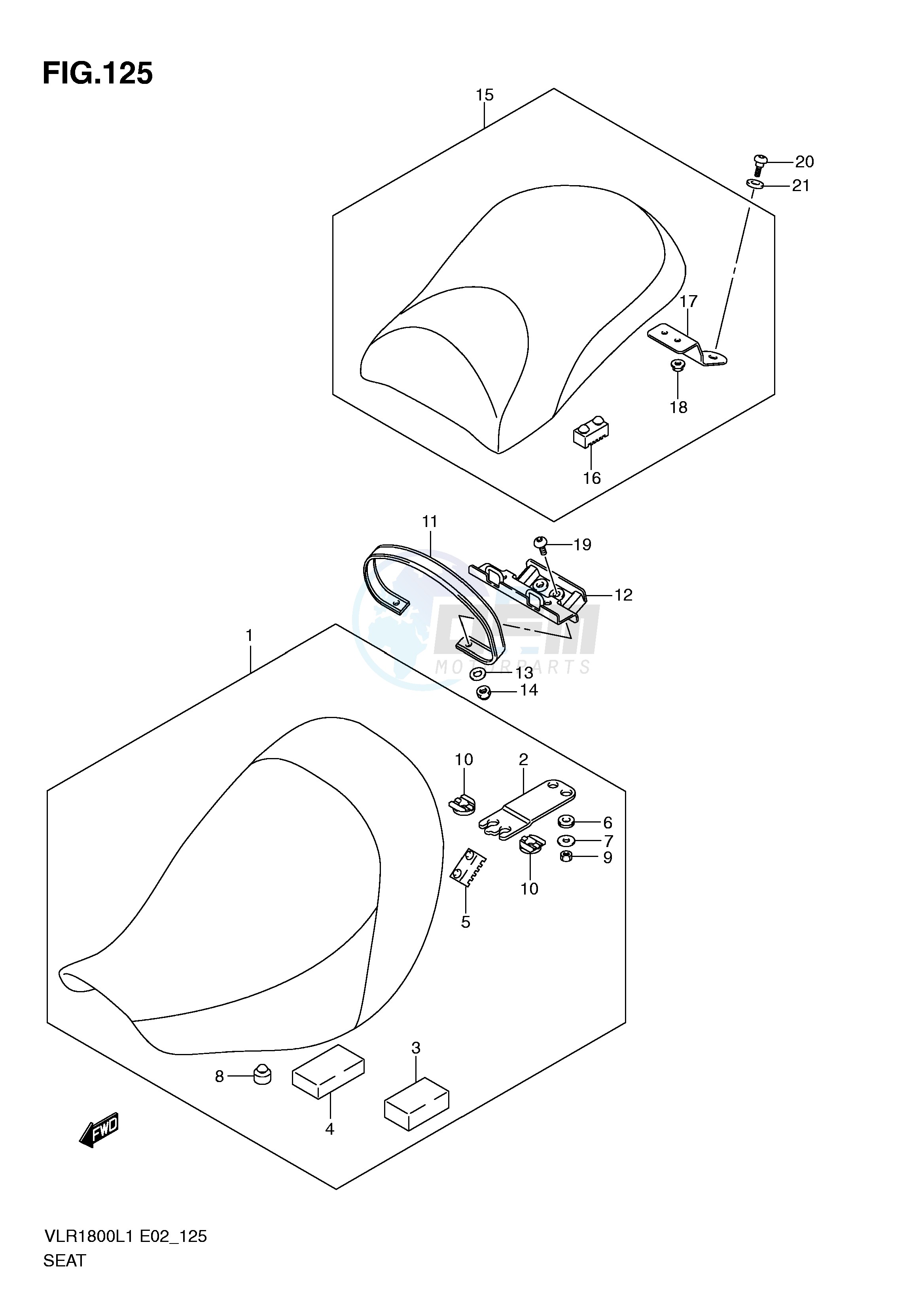 SEAT (VLR1800L1 E2) blueprint