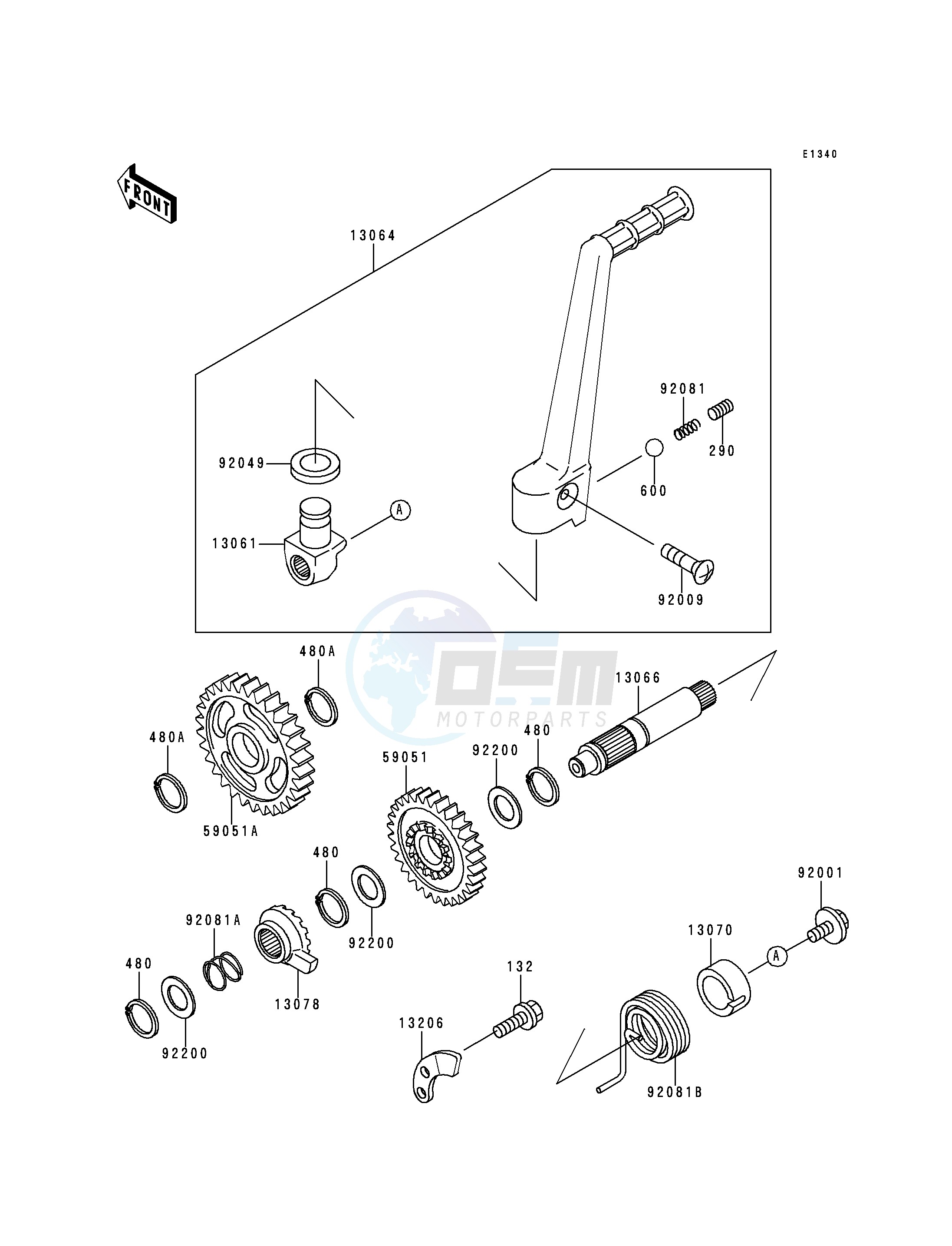 KICKSTARTER MECHANISM image