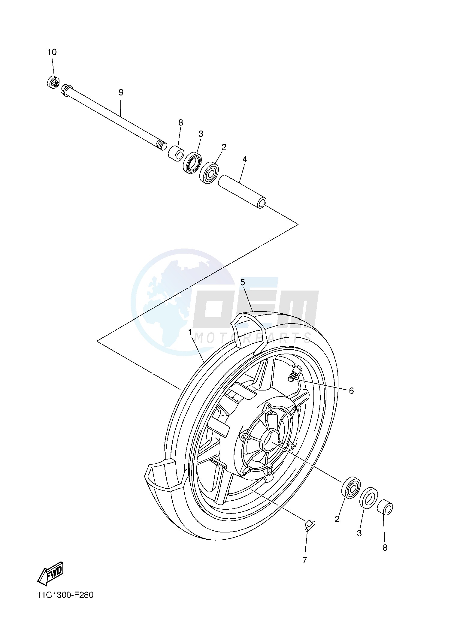 FRONT WHEEL image