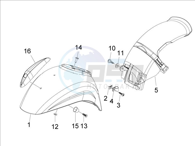 Wheel housing - Mudguard image