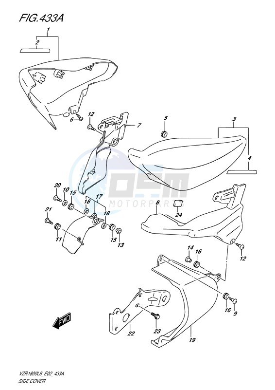 SIDE COVER blueprint