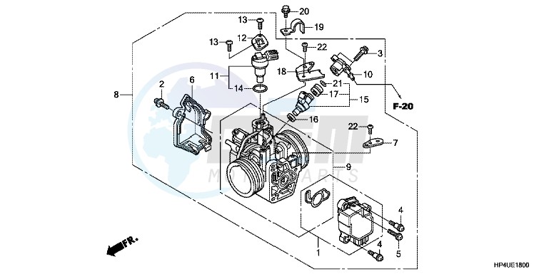 THROTTLE BODY image