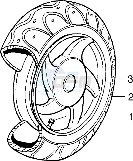 Rear Wheel blueprint