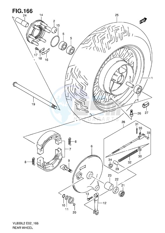 REAR WHEEL blueprint