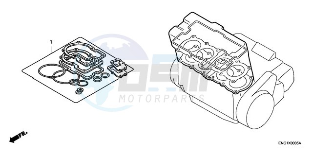 GASKET KIT A blueprint