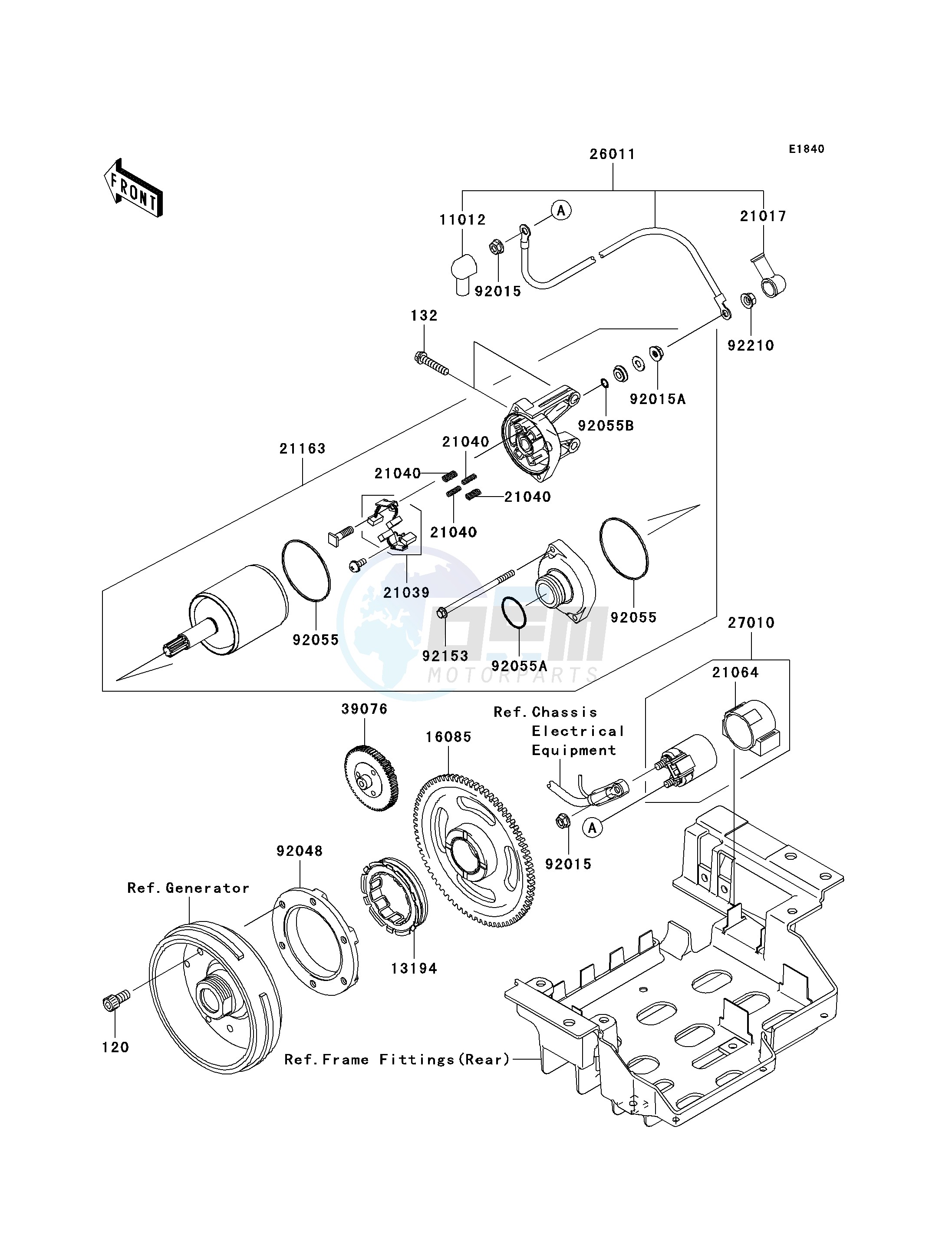 STARTER MOTOR image