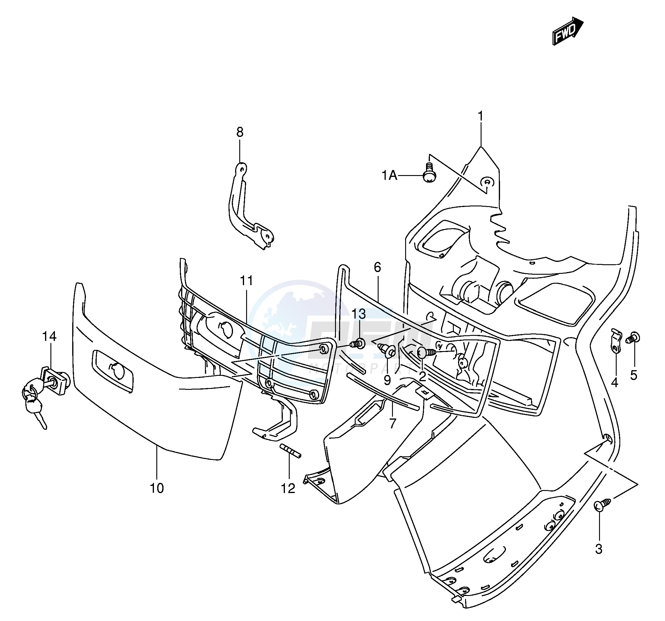 FRONT BOX (MODEL X Y) image