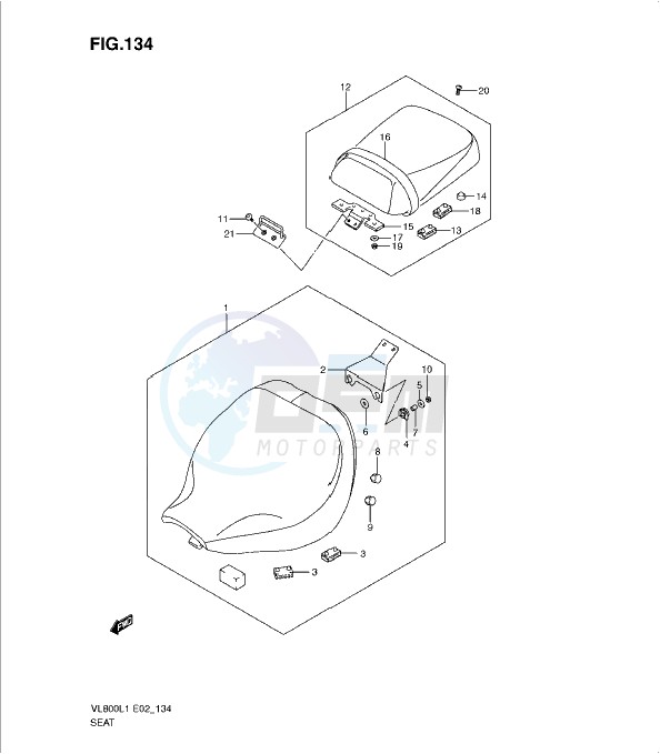 SEAT (VL800CL1 E24) blueprint