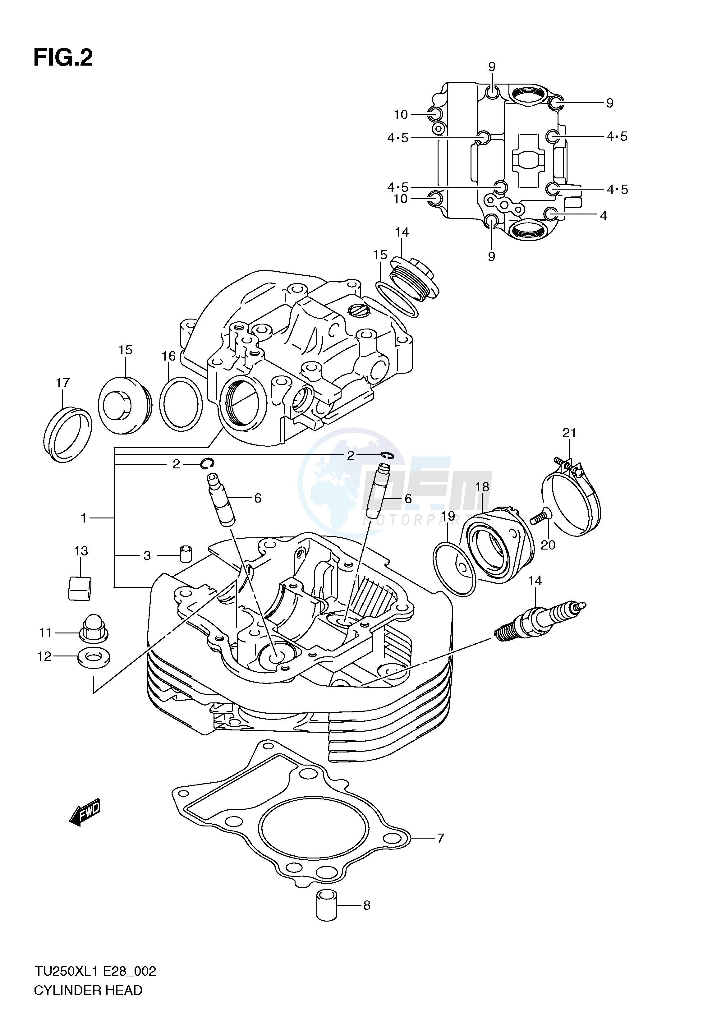 CYLINDER HEAD image