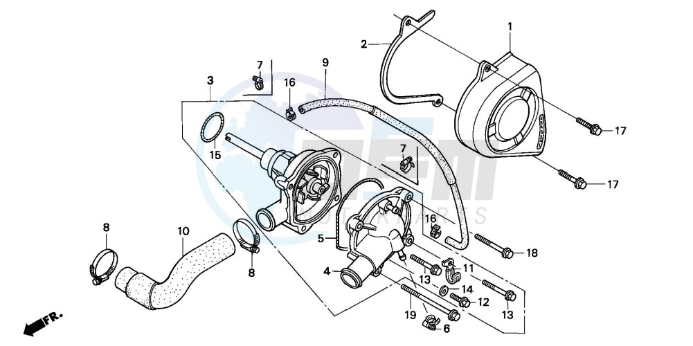 WATER PUMP image