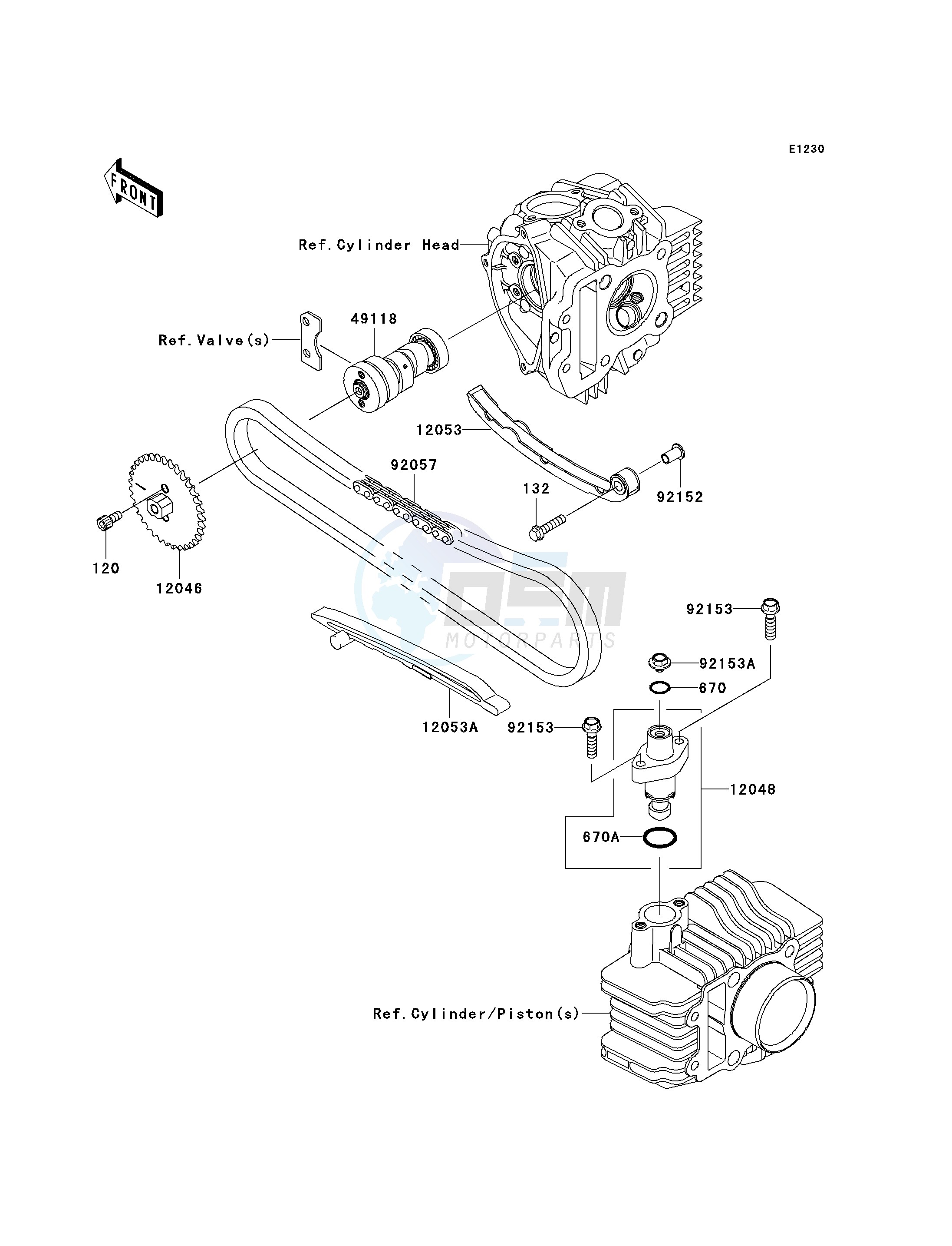 CAMSHAFT-- S- -_TENSIONER image