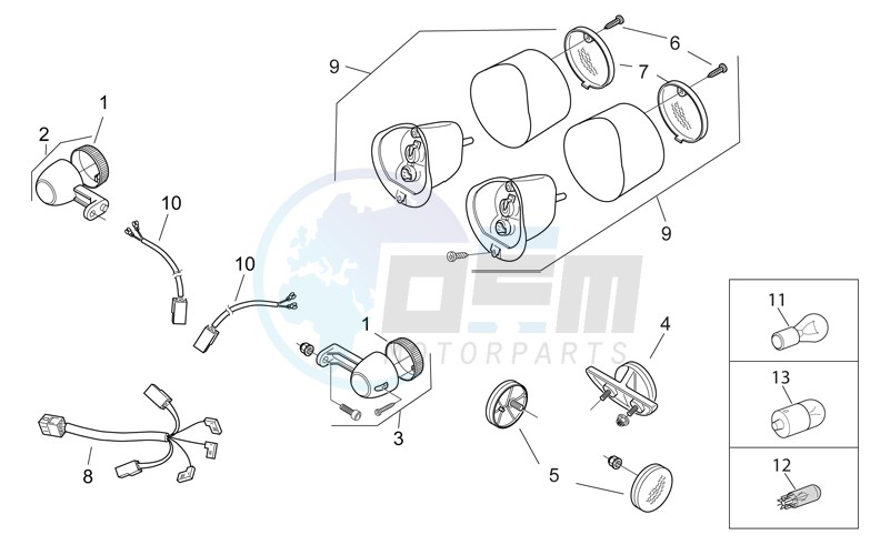 Tail light blueprint