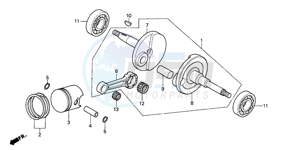 CRANKSHAFT/PISTON image