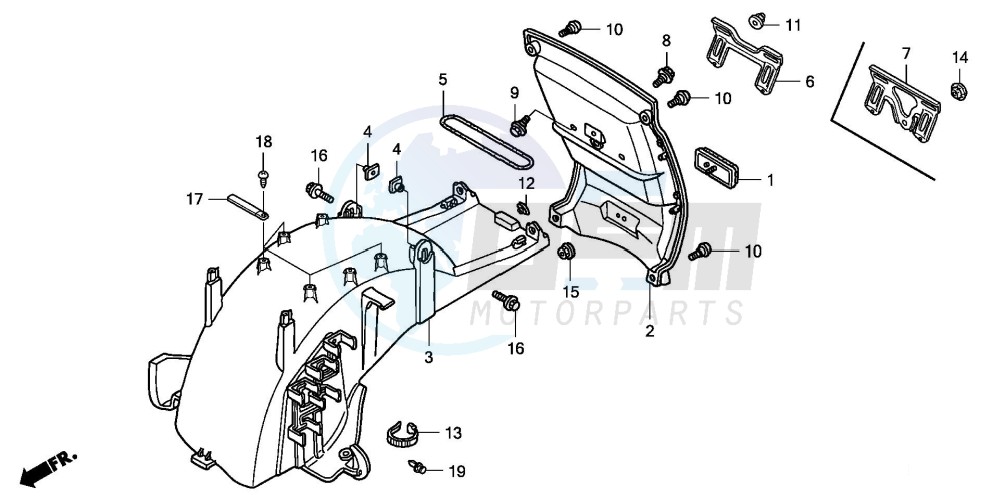 REAR FENDER (1) image